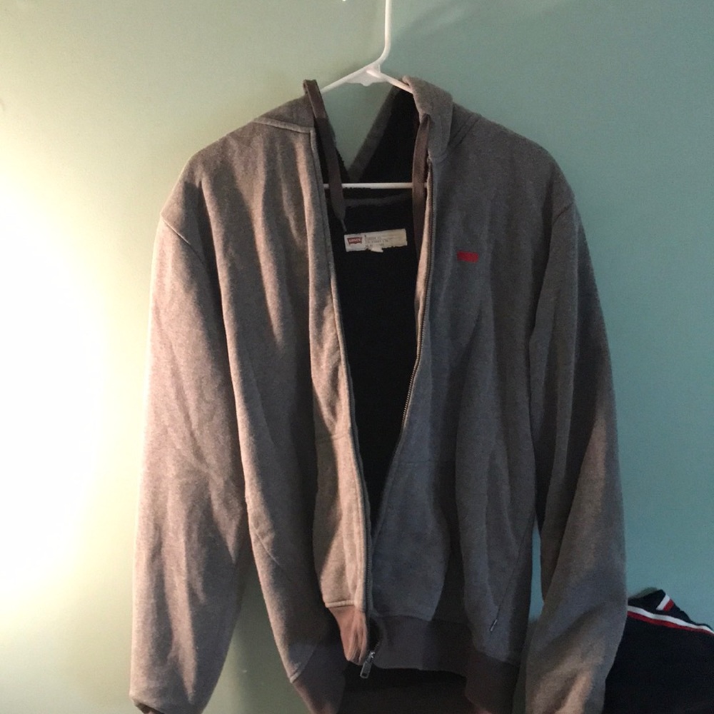 Levi men’s jacket medium and gray